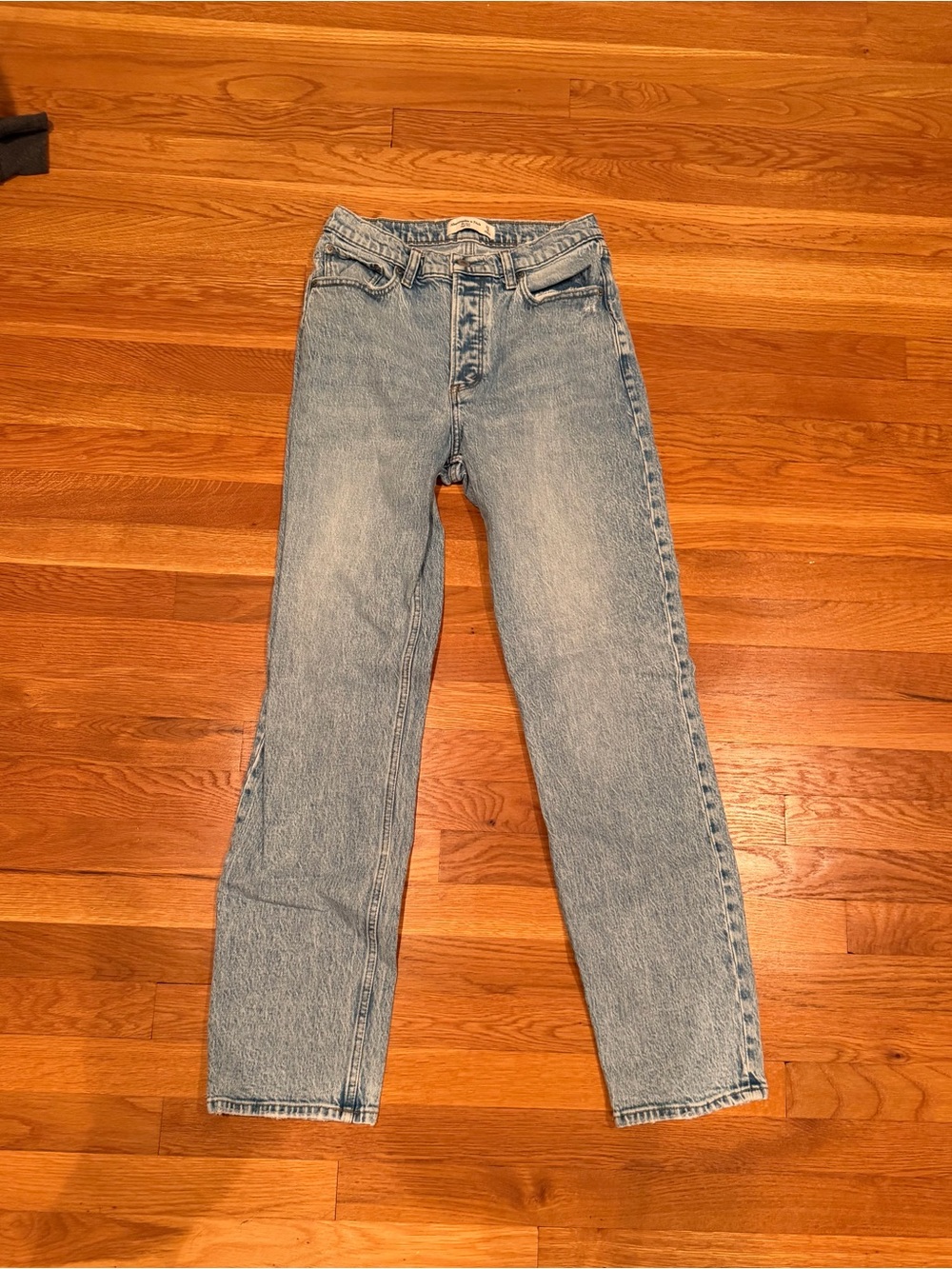 Abercrombie & Fitch Light Blue Straight Leg Jeans